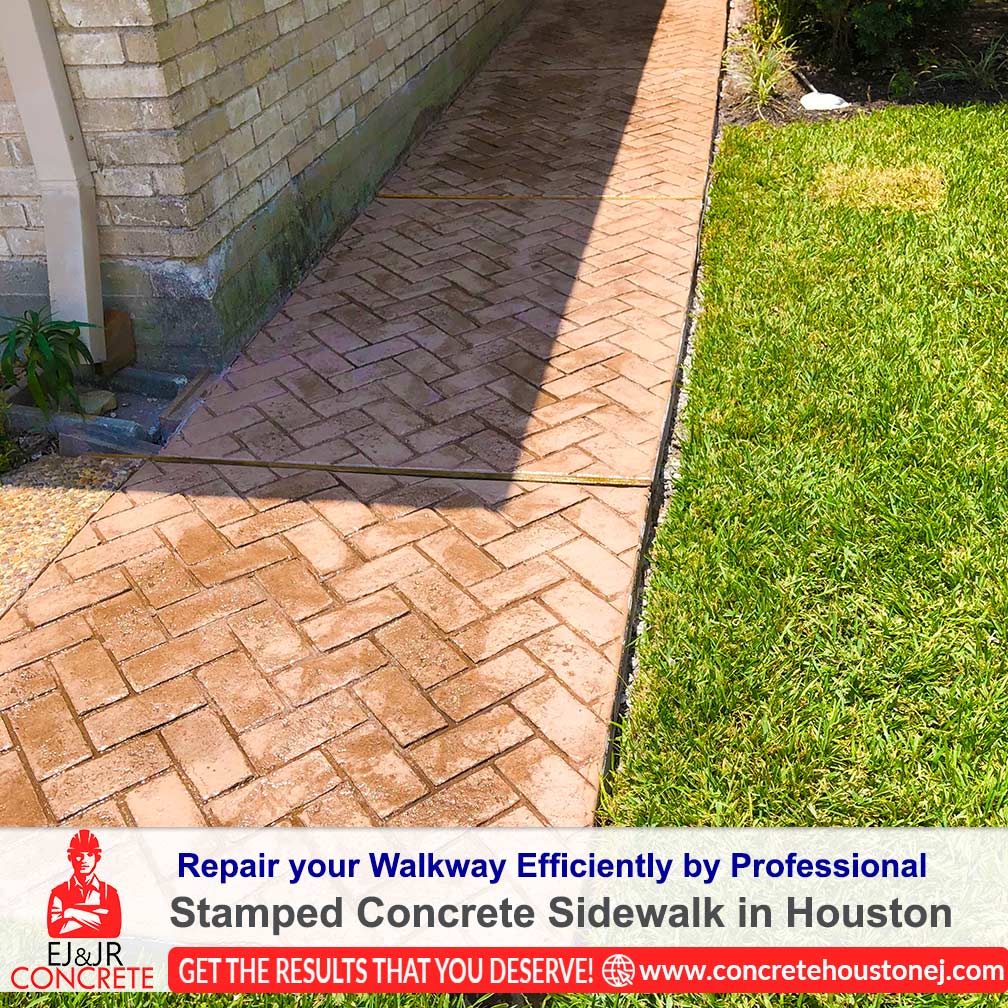 10 Concrete Sidewalk in Houston