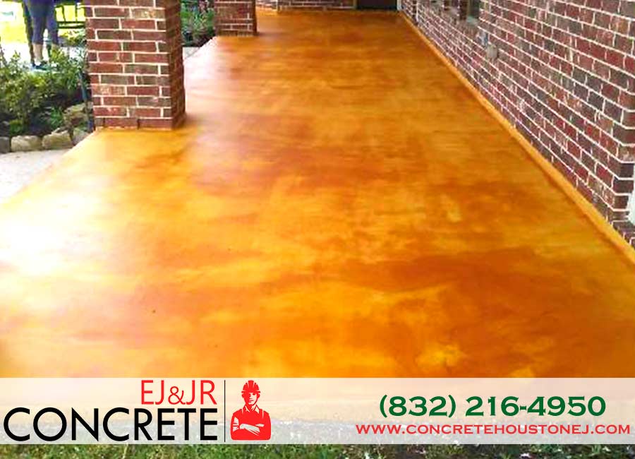 11 Stamped Concrete Patios in Houston