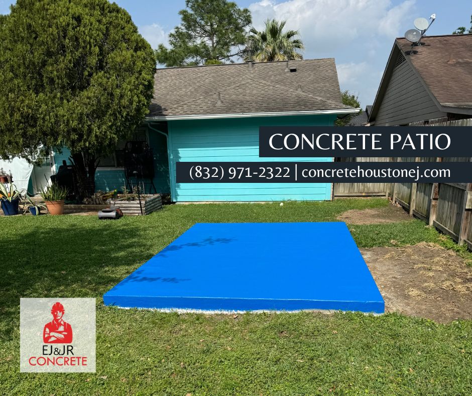 25 Houston Concrete Patio Services